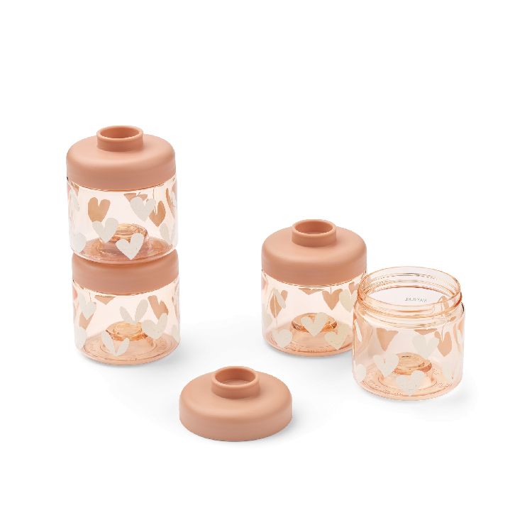 Bewaarpotje Liewood Dominique 4Pack, 4 stuk(s) | Sweathearts