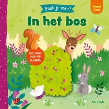 Interactief boek DELTAS Zoek je mee?  In het bos | zoekboek