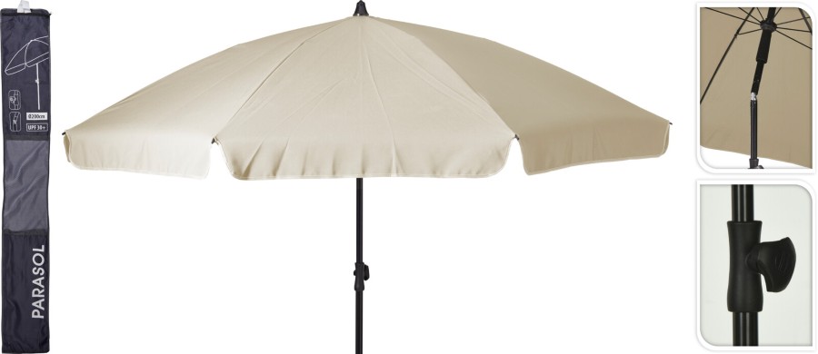 Parasol cream, 200 x 235 cm