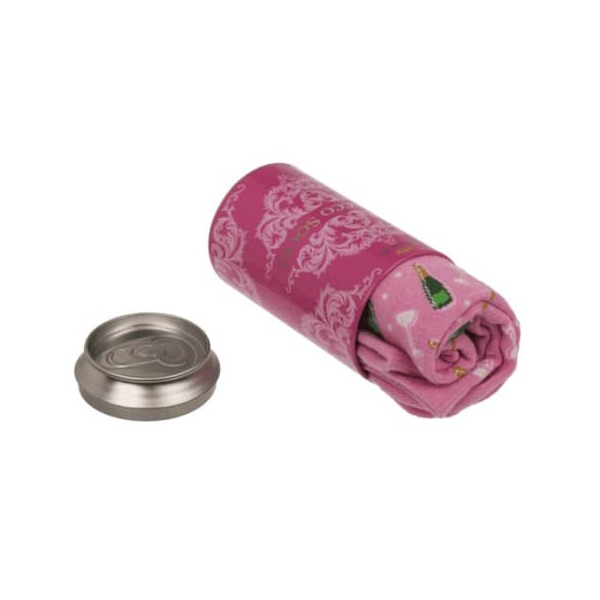 KOUSEN 1st, klassiek model, Prosecco, tinnen blik, roze, one size