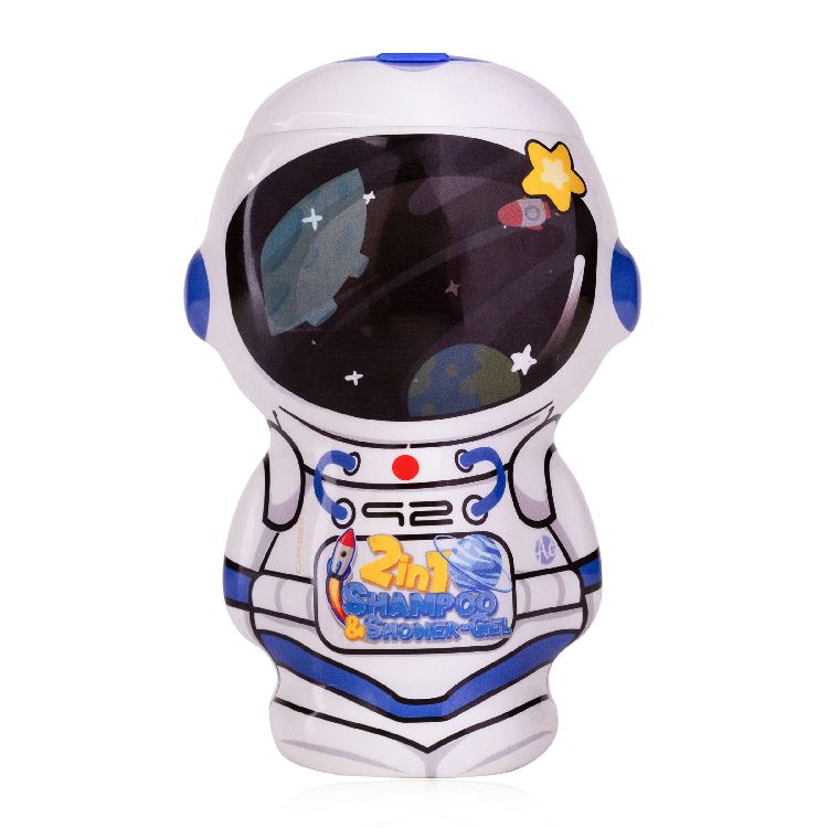 SHAMPOO Take me to the moon, 2in1 shampoo & bodywash, 400ml, geur: oceaan, astronaut