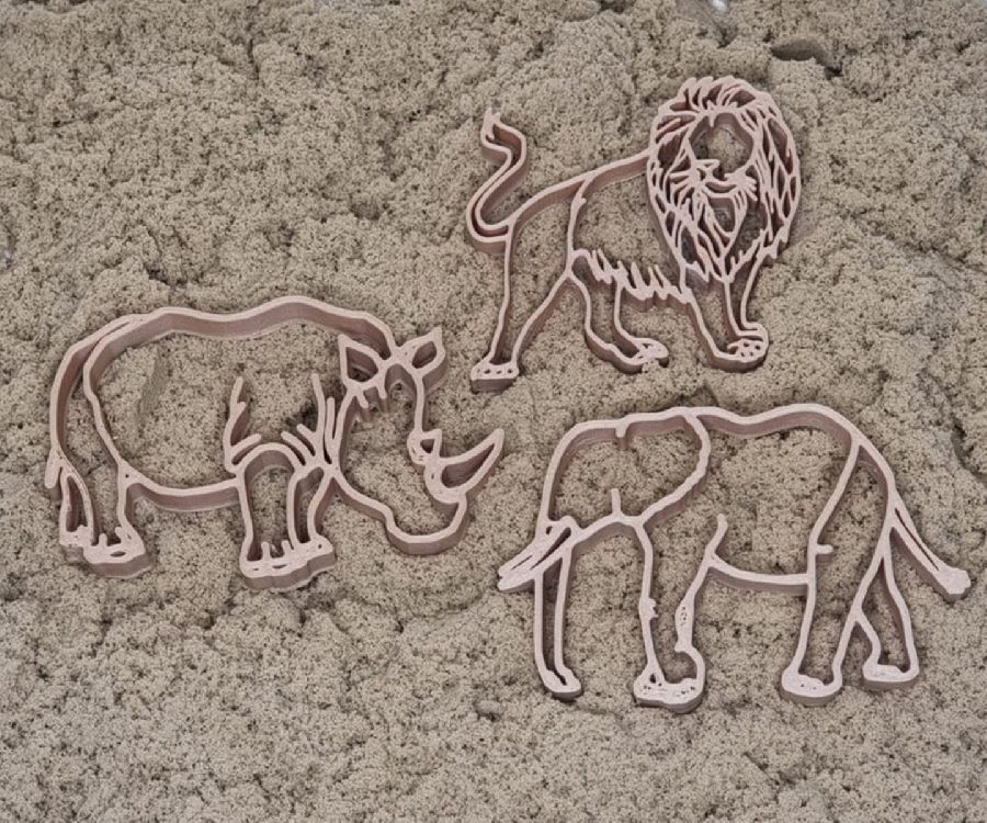Gereedschap Grennn Uitsteker safari dieren