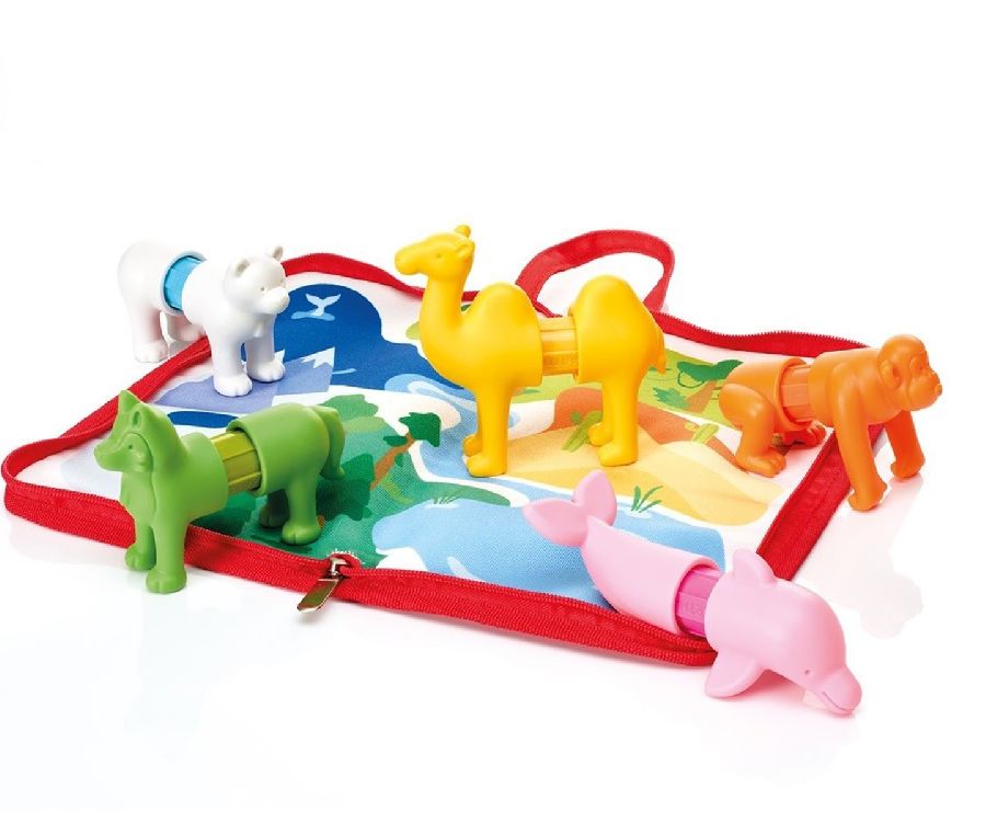 Magnetische figuren Smart Games Animals around the world | Smartmax - My First