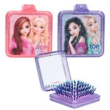 BORSTEL 1st, klapborstel, Topmodel, Beauty and Me, paars/roze, assortiment
