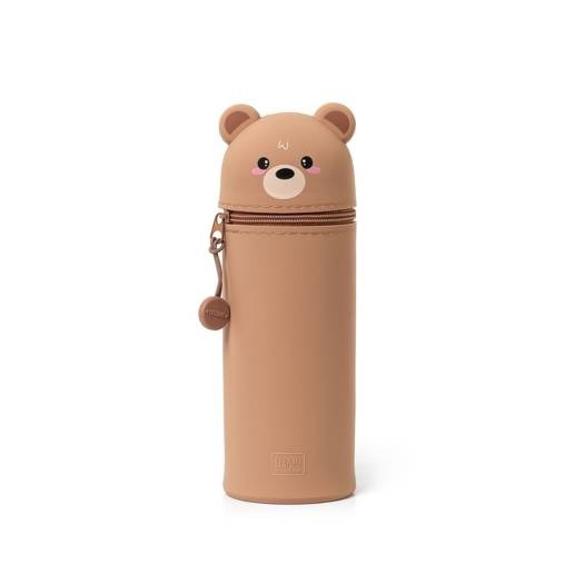 Pennenzak Legami Kawaii - Teddy Bear, rond | Extraordinary Stationary/Kawaii 2in1