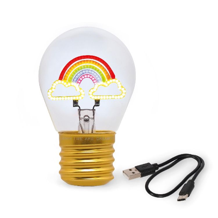  tafellamp, Legami, Bulb Fiction | Rainbow