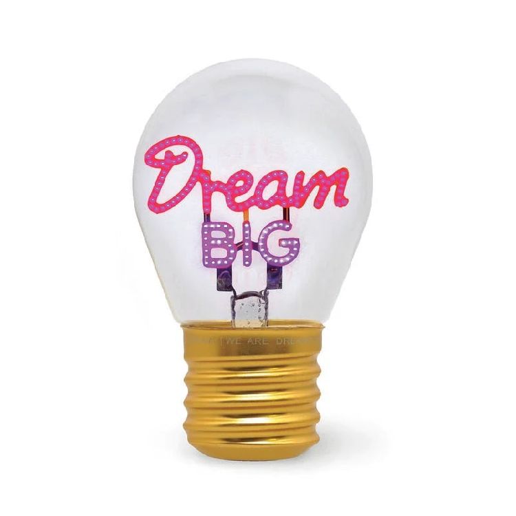Tafellamp Legami, Bulb Fiction | Dream Big