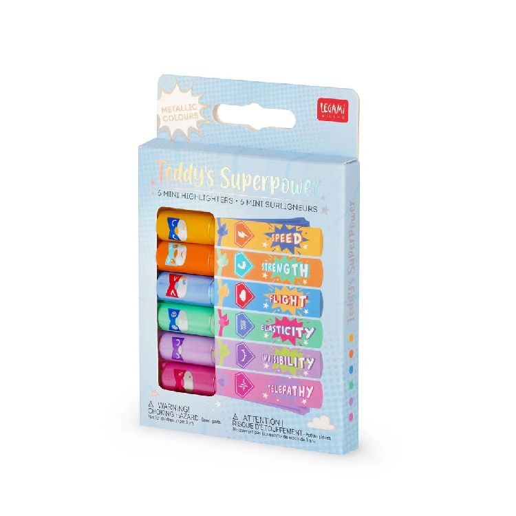 Stift Legami Teddy's Superpower, tekstmarker | Teddy