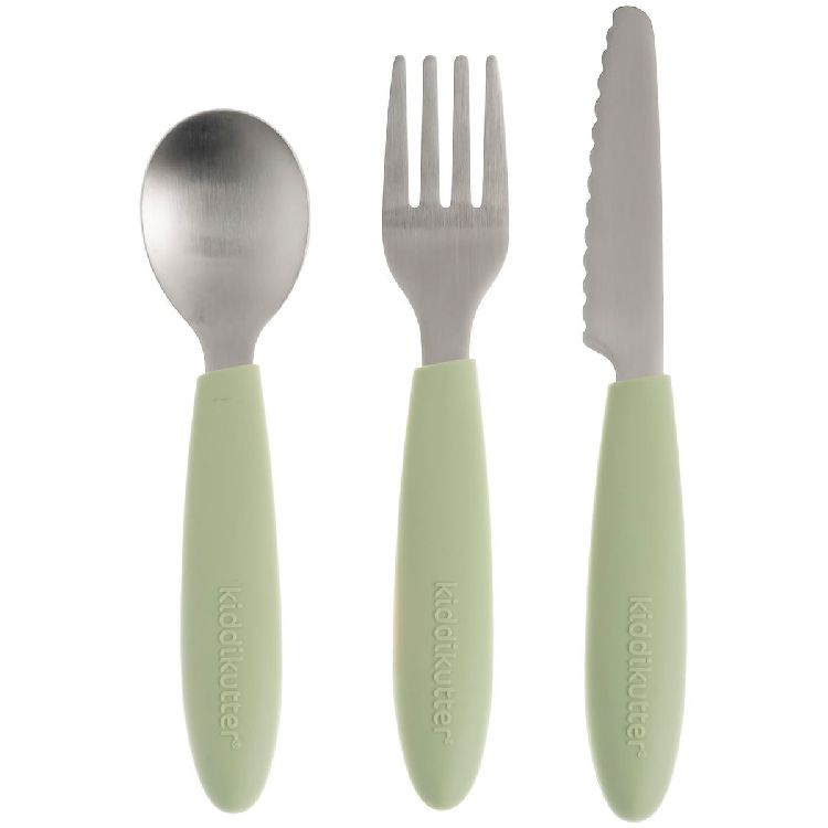 Bestek Kiddikutter Kiddikutter Cutlery set, lepel/vork/mes