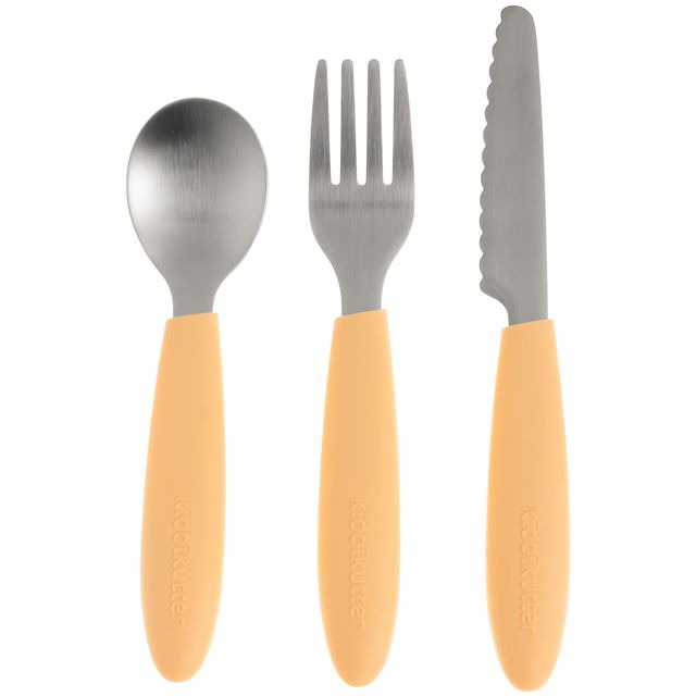 Bestek Kiddikutter Kiddikutter Cutlery set, lepel/vork/mes