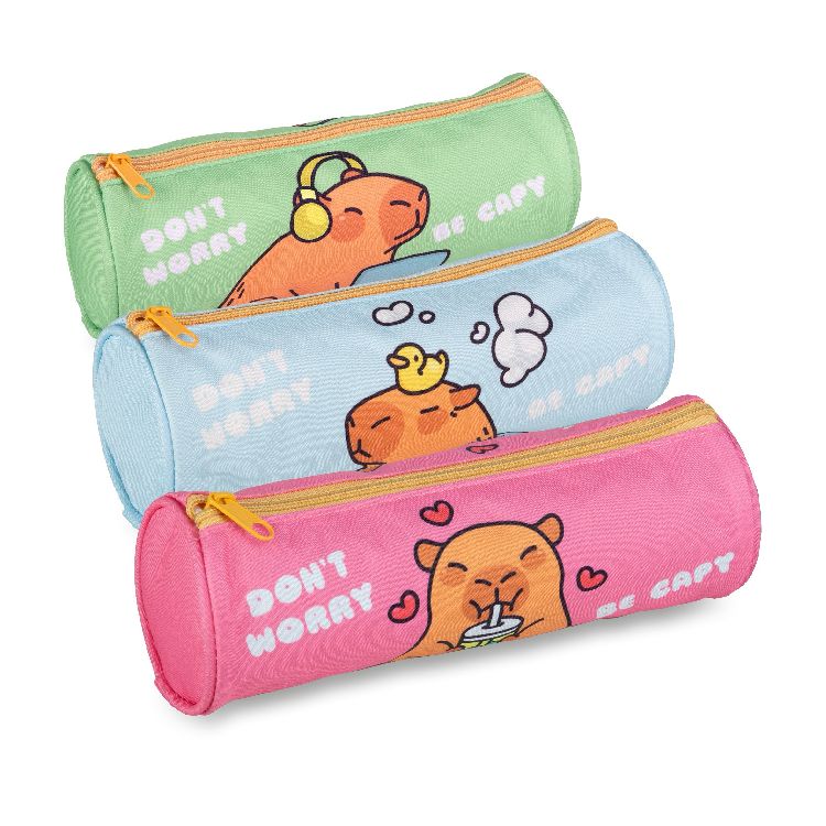 Pennenzak Lannoo Graphics, rond | Capybara