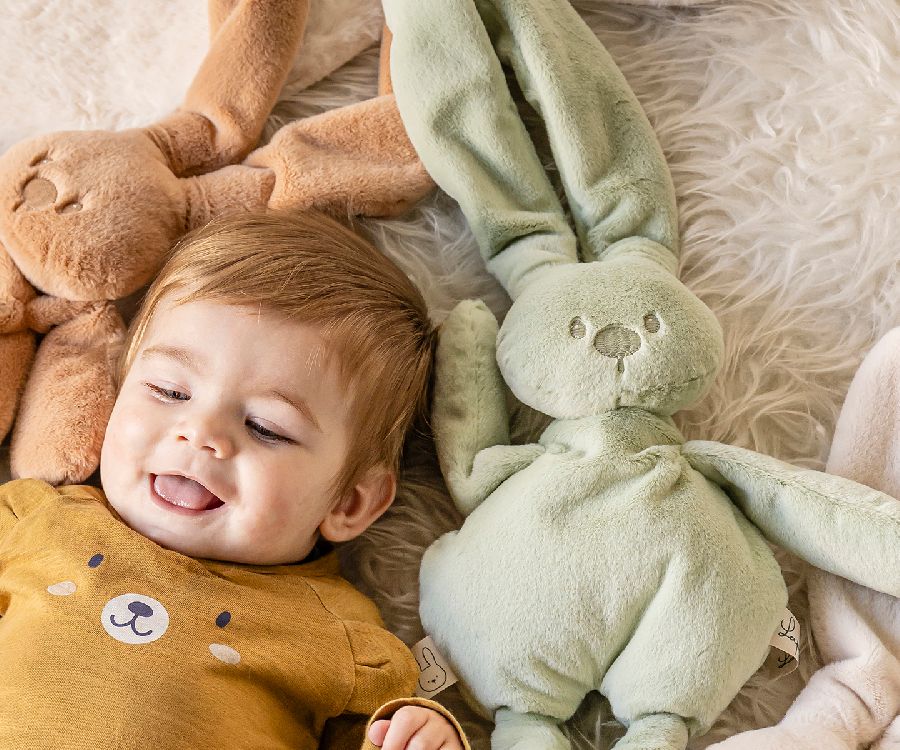 Knuffel Nattou, Cuddly | Lapidou linden green