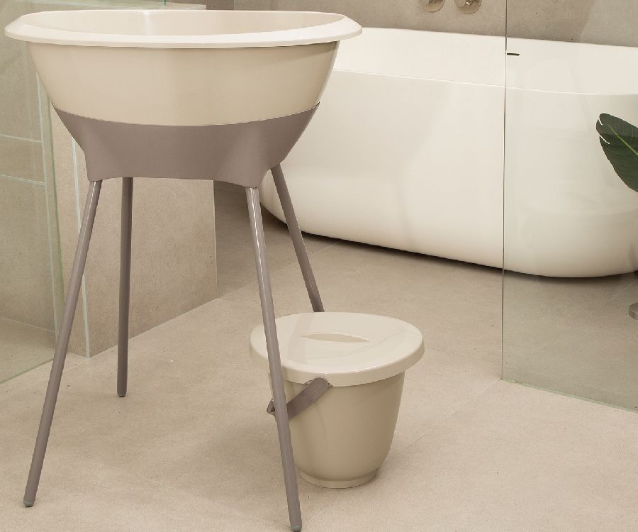 Luieremmer Luma Nappy pail | Almond