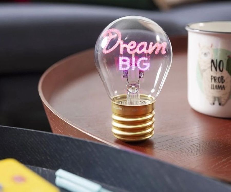 Tafellamp Legami, Bulb Fiction | Dream Big