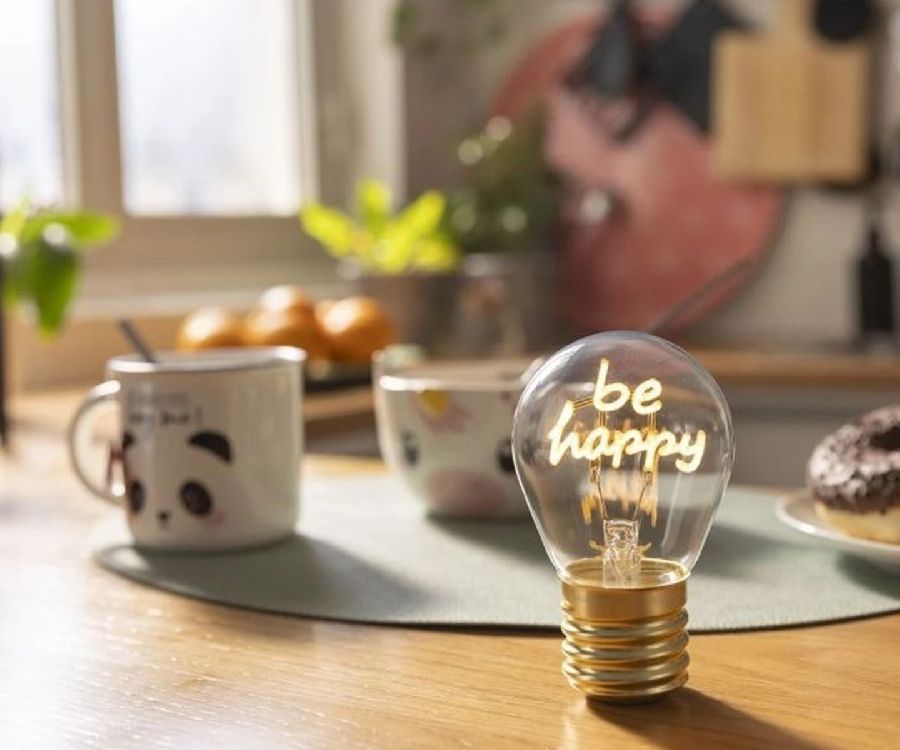  tafellamp, Legami, Bulb Fiction | Be Happy