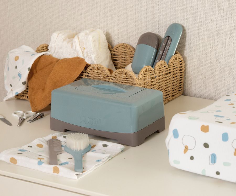Box voor doekjes Luma Easy wipe box | Ice Blue