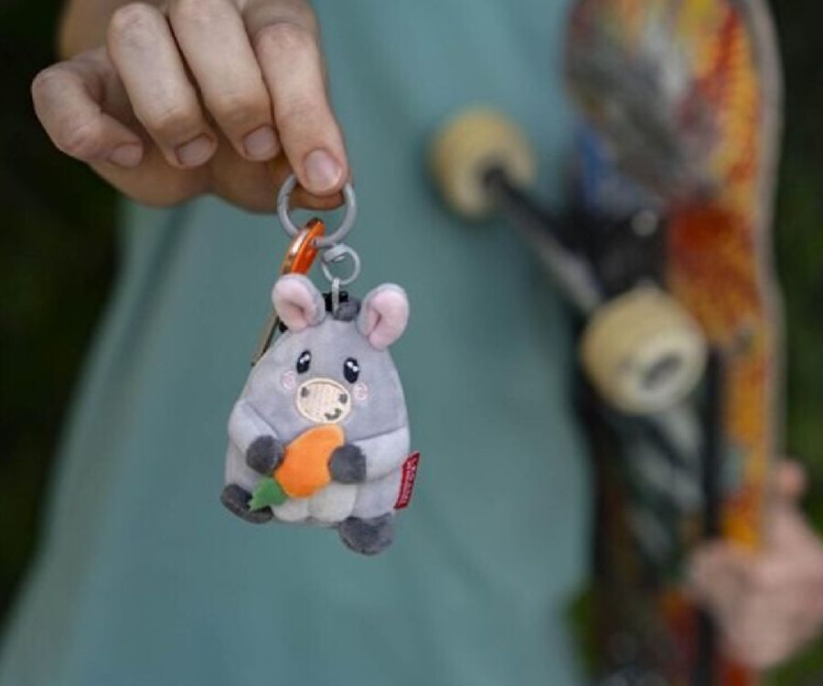Sleutelhanger Legami Super Soft! Tiny | Donkey