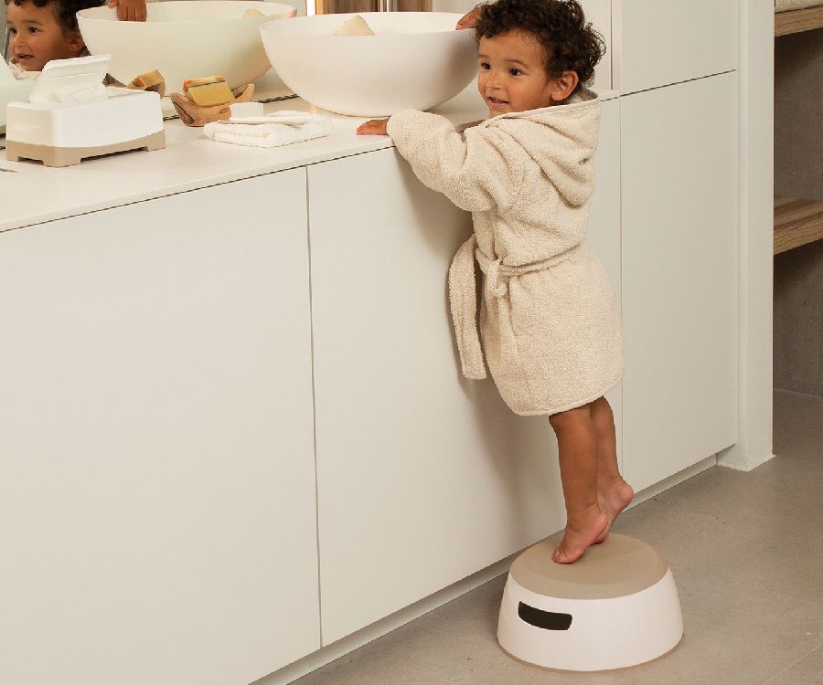 Opstapje Luma Step stool | White