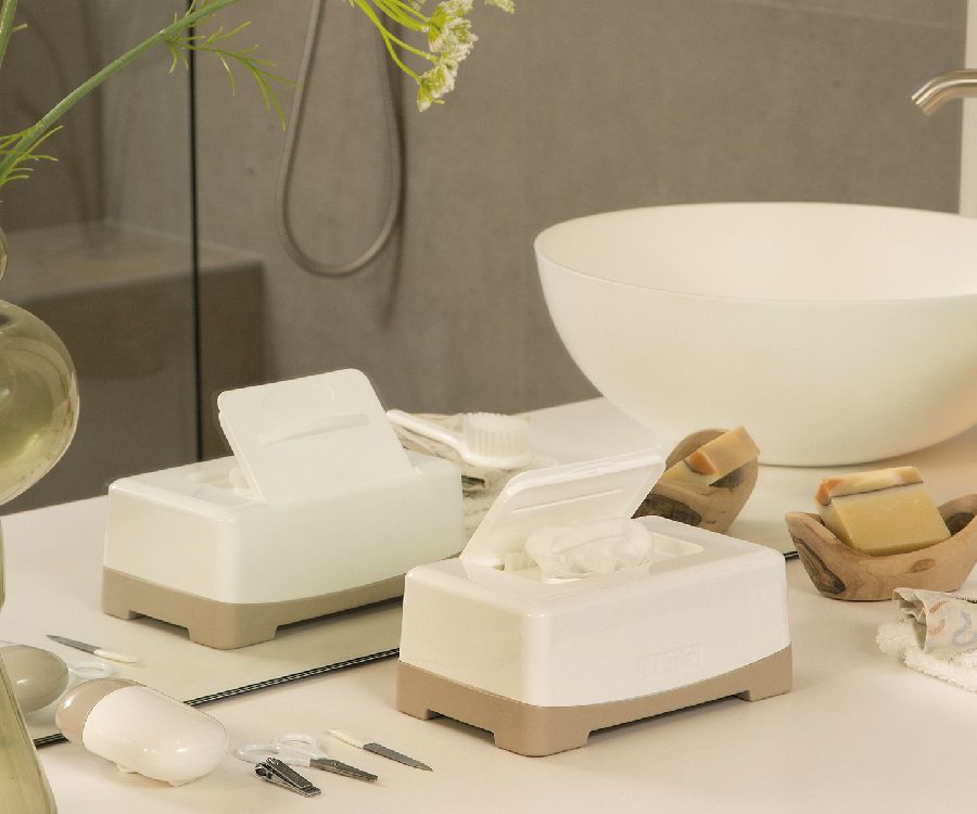 Box voor doekjes Luma Easy wipe box | White