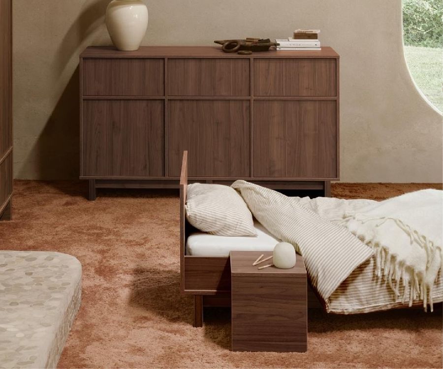 Uitbreidingsset bed Junior Kit Quax, voor Kyo Walnut babybed 70x120 en babybed 70x140 naar juniorbed 70x170