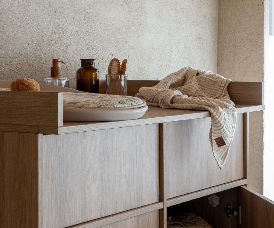 Commodeverdieper Quax, Kyo Honey Ash, geschikt voor commode Quax Kyo Honey Ash/Kyo Honey Ash XL