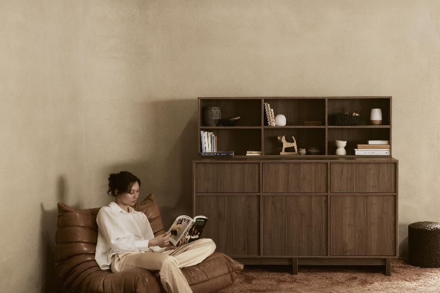 Commode Quax, Kyo Walnut