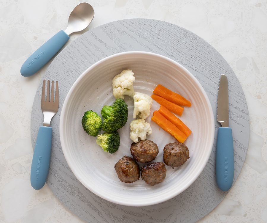 Bestek Kiddikutter Kiddikutter Cutlery set, lepel/vork/mes