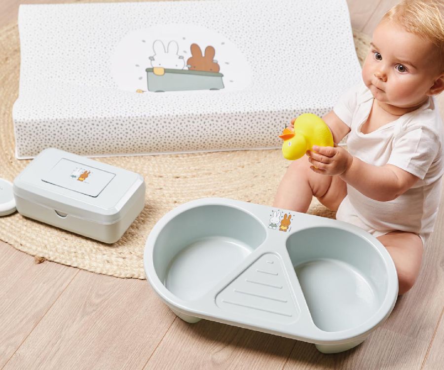 Box voor doekjes Bébé-Jou Easy wipe box | Miffy In Bath