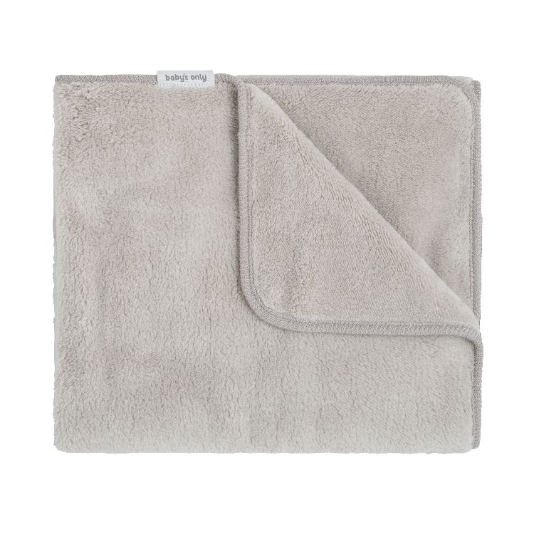 Deken Baby's Only, geschikt voor wieg/draagmand/park | Cozy urban taupe