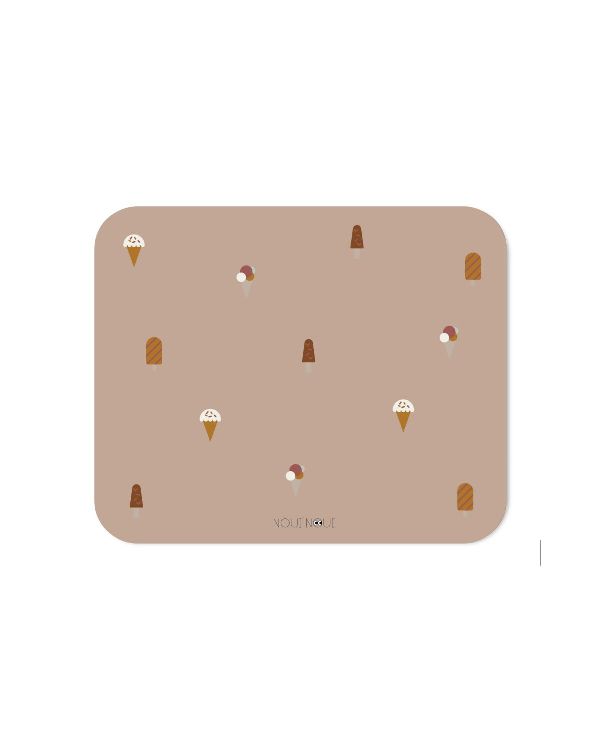 Placemat Noui Noui XL | Ice Cream rosa