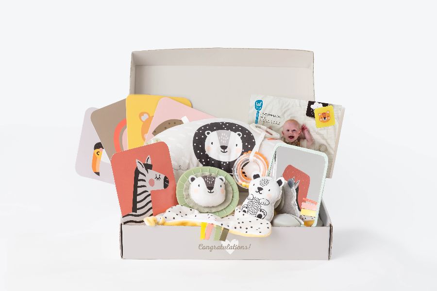 Tummy time speelset Taf Toys Newborn Develop & Play Kit