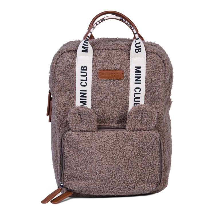 Rugzak Childhome Mini Club Signature Teddy | Signature Teddy soft brown