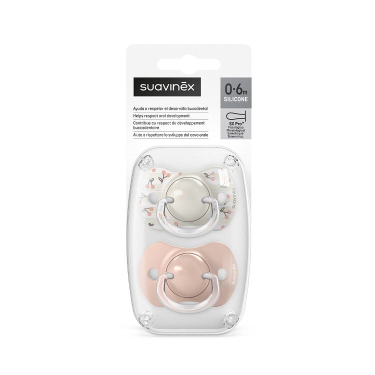 Fopspeen Suavinex | Birdies pink
