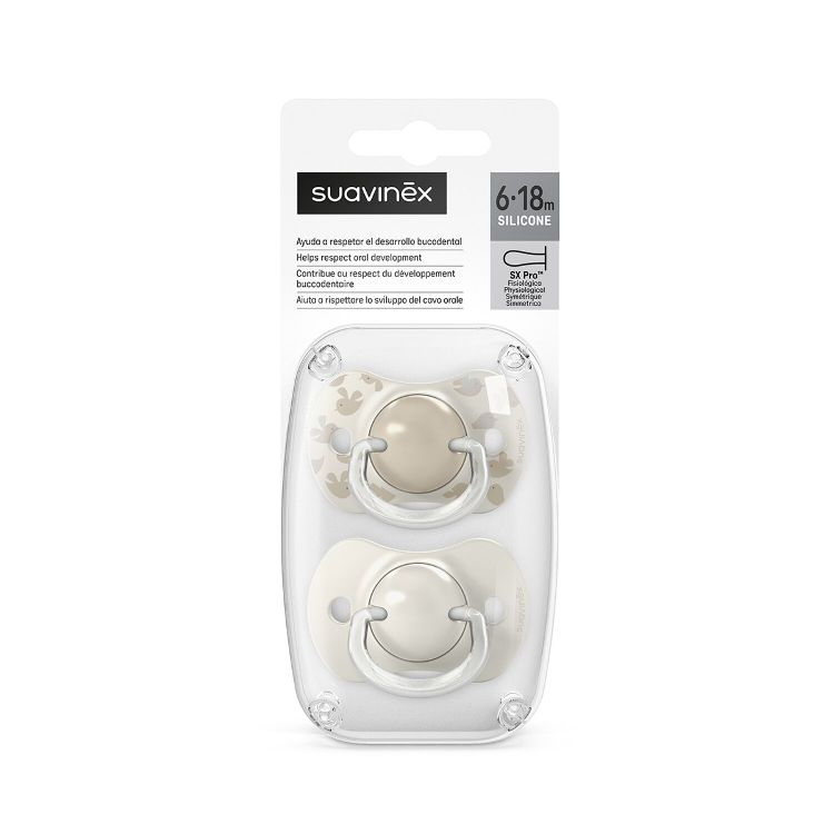 Fopspeen Suavinex | Birdies beige