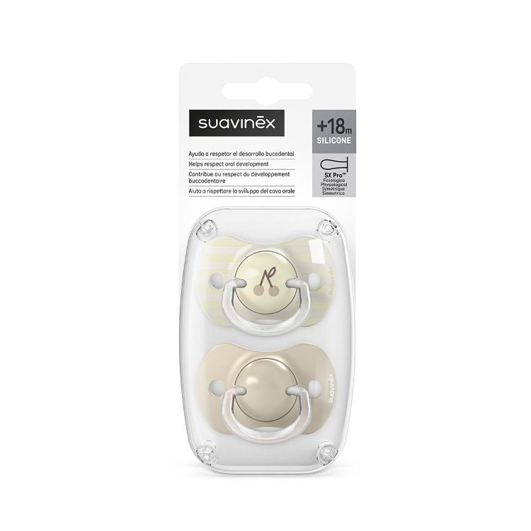 Fopspeen Suavinex | Birdies beige