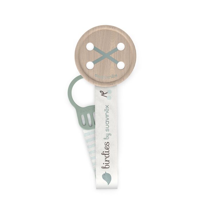 Fopspeenketting Suavinex | Birdies green