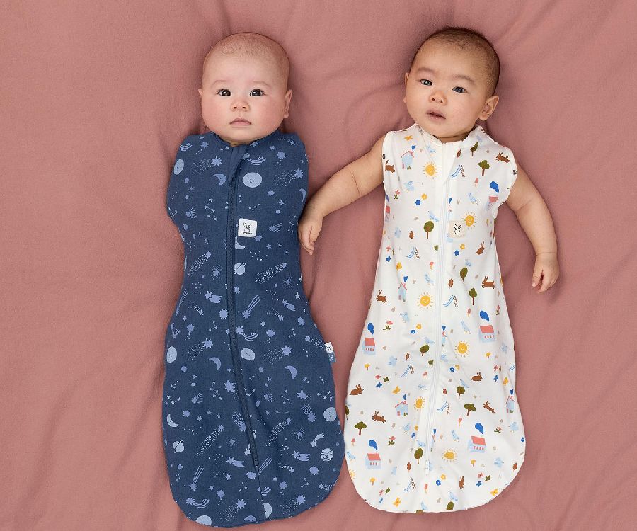 Slaapzak ergoPouch Cocoon Swaddle Bag, 3/6 maanden, 0.2 TOG | Starbeam Collection