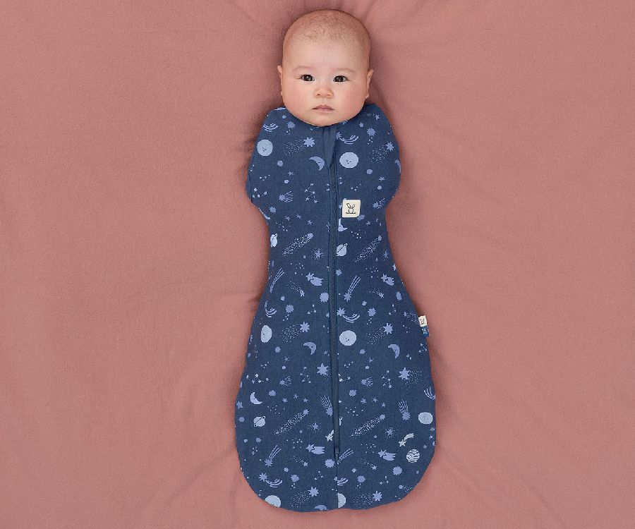 Slaapzak ergoPouch Cocoon Swaddle Bag, 0/3 maanden, 1.0 TOG | Starbeam Collection