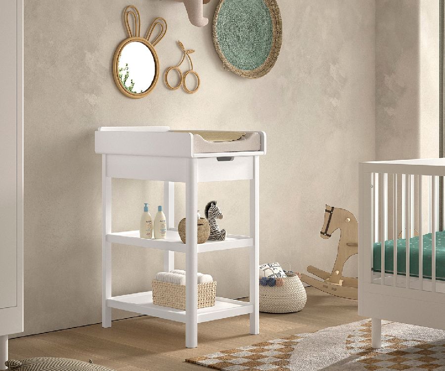 Verzorgingstafel Jaxx furniture Nursery unit beech