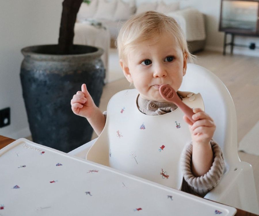 Bestek Mushie First Feeding Baby Spoon, lepel