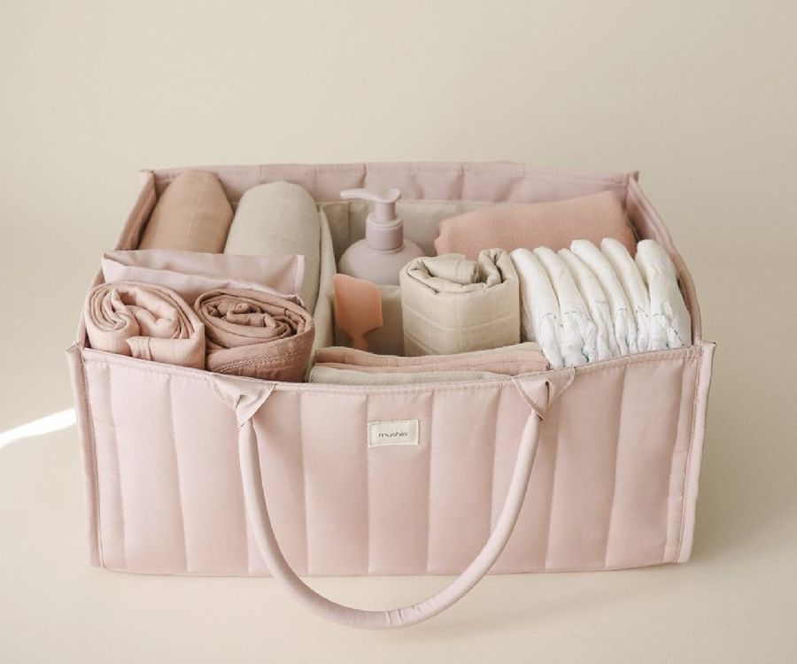 Verzorgingsmand Mushie Diaper Caddy