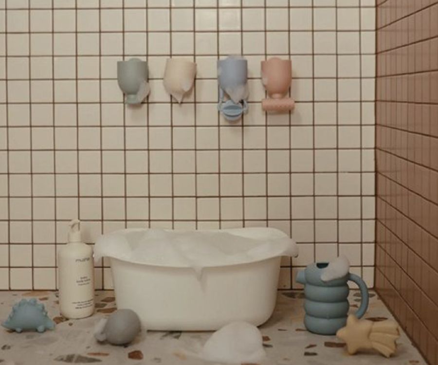 Badspelletje Mushie Bath Set pour and play