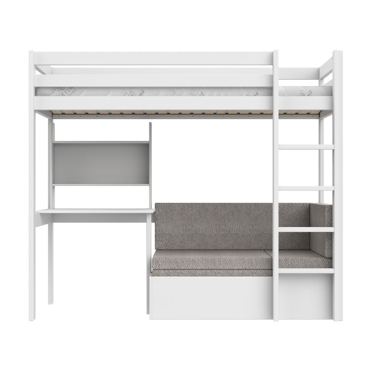 Hoog/halfhoog slaper Lifetime Kidsrooms | The Elements Collection