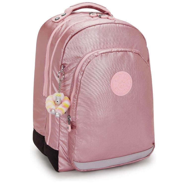 Rugzak KIPLING Class Room | Bronze pink metallic