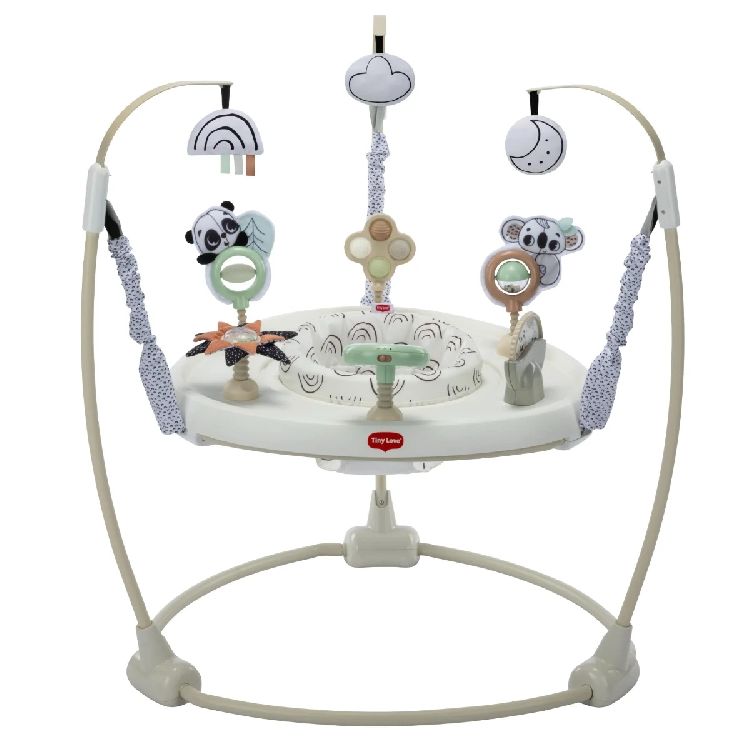 Speeltafel TINY LOVE 4-in-1 Jump & Play Activity Center | Black & White Decor