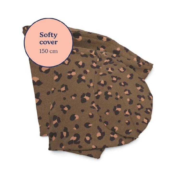 Positioneringskussenhoes Doomoo Cover, geschikt voor Doomoo Softy/Softy Fiber | Leopard bronze