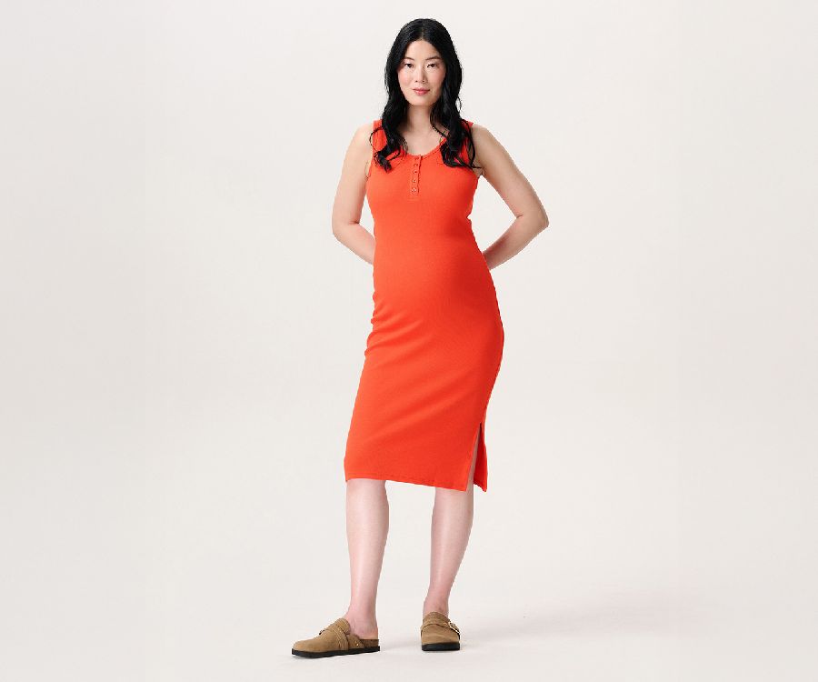 Jurk Noppies Dress nursing SLV midi
