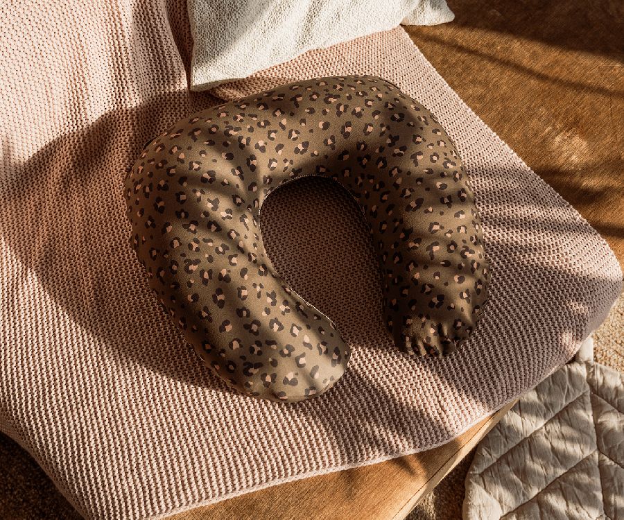 Positioneringskussen Doomoo Softy | Leopard bronze