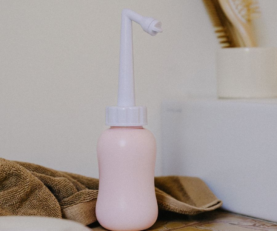 Na de bevalling Doomoo x ShinnCare Flush bottle