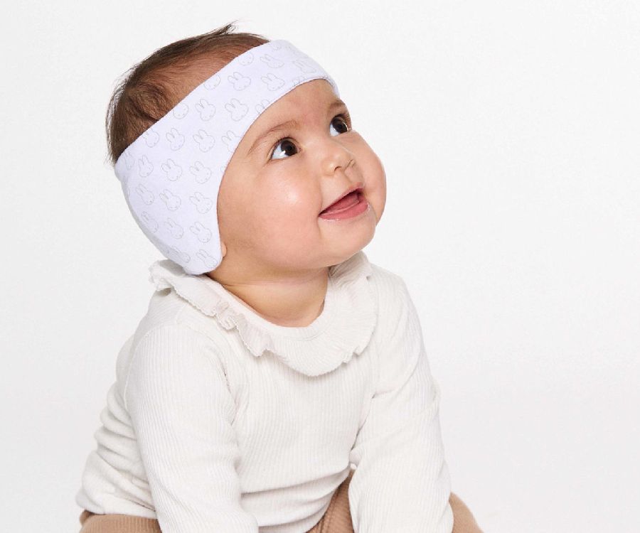 Gehoorbescherming Dooky Headband baby ear protection 0-6M hoofdtelefoon | Miffy